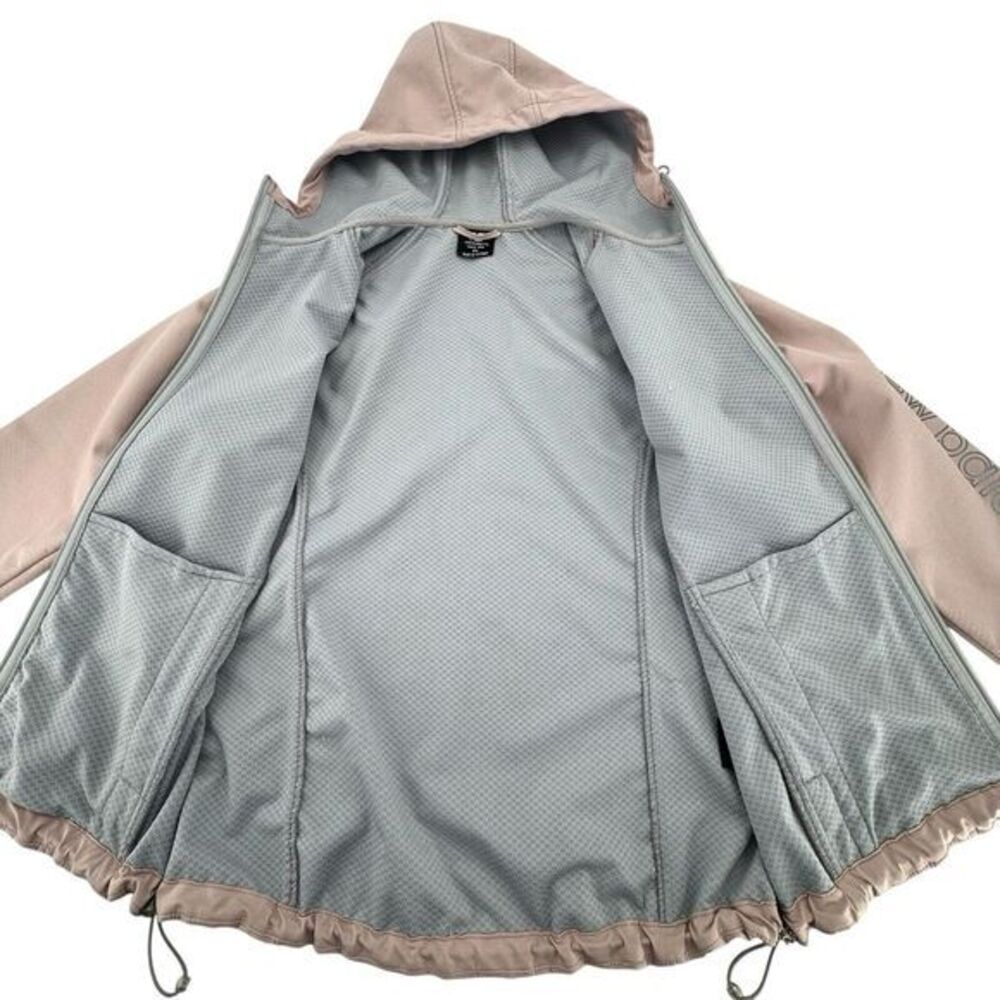 New Balance Softshell Athletic Jacket Lt Pink Hoo… - image 4